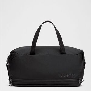 lululemon athletica Black Duffel Bag